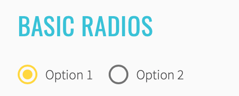 Basic radios